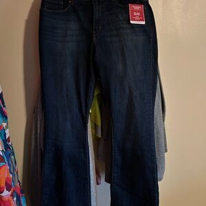 Levi Strauss Dark Indigo Women's Flare Jeans